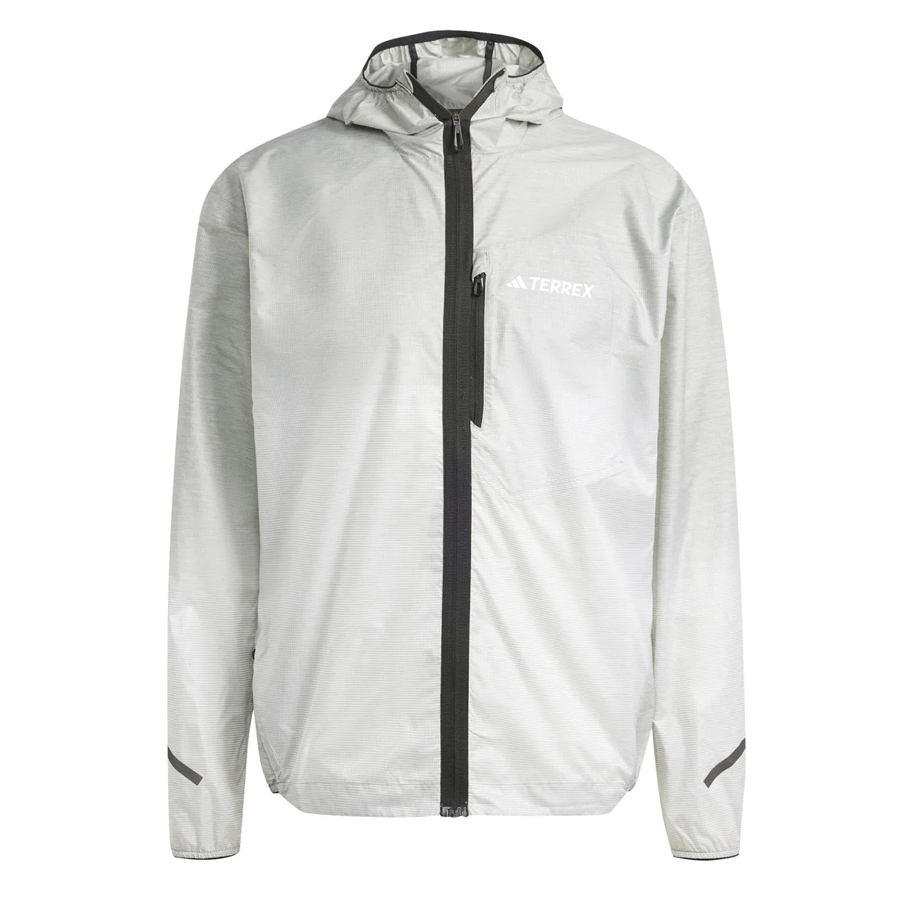 Adidas Terrex Xperior Light Windweave Jacket Silver Green