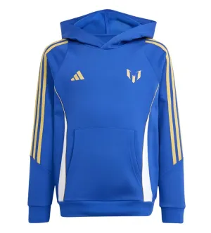 Adidas Youth Messi Hoody Semi Lucid Blue/White