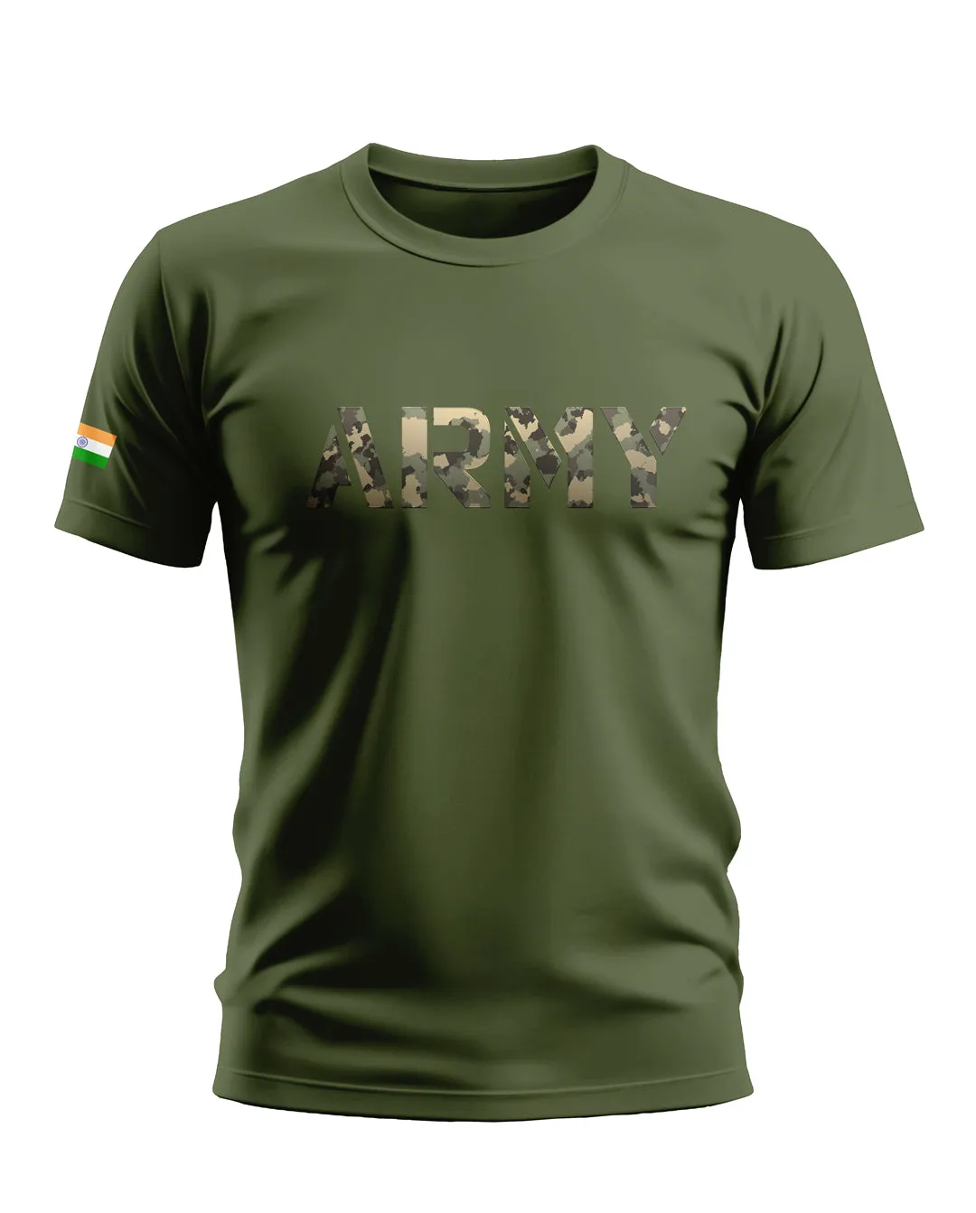 Army Print Soft Cotton T-shirt