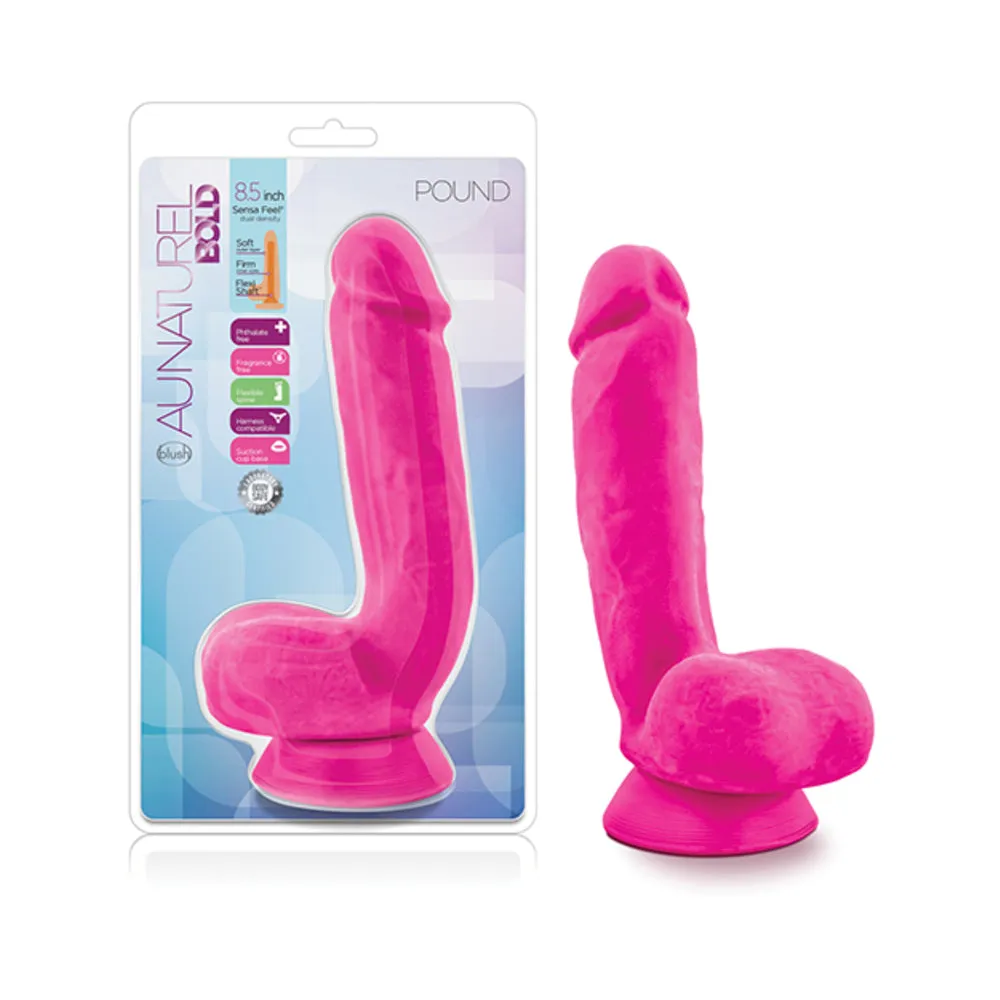 Au Naturel Bold Pound Dildo 8.5 Purp