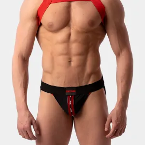 Barcode Berlin Mesh Jock Tel Black Red