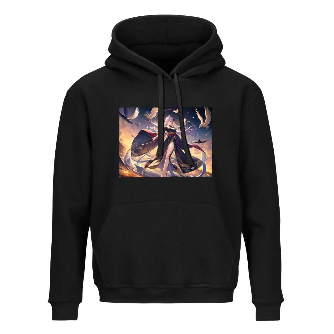 Bold Cartoon Style Hoodie