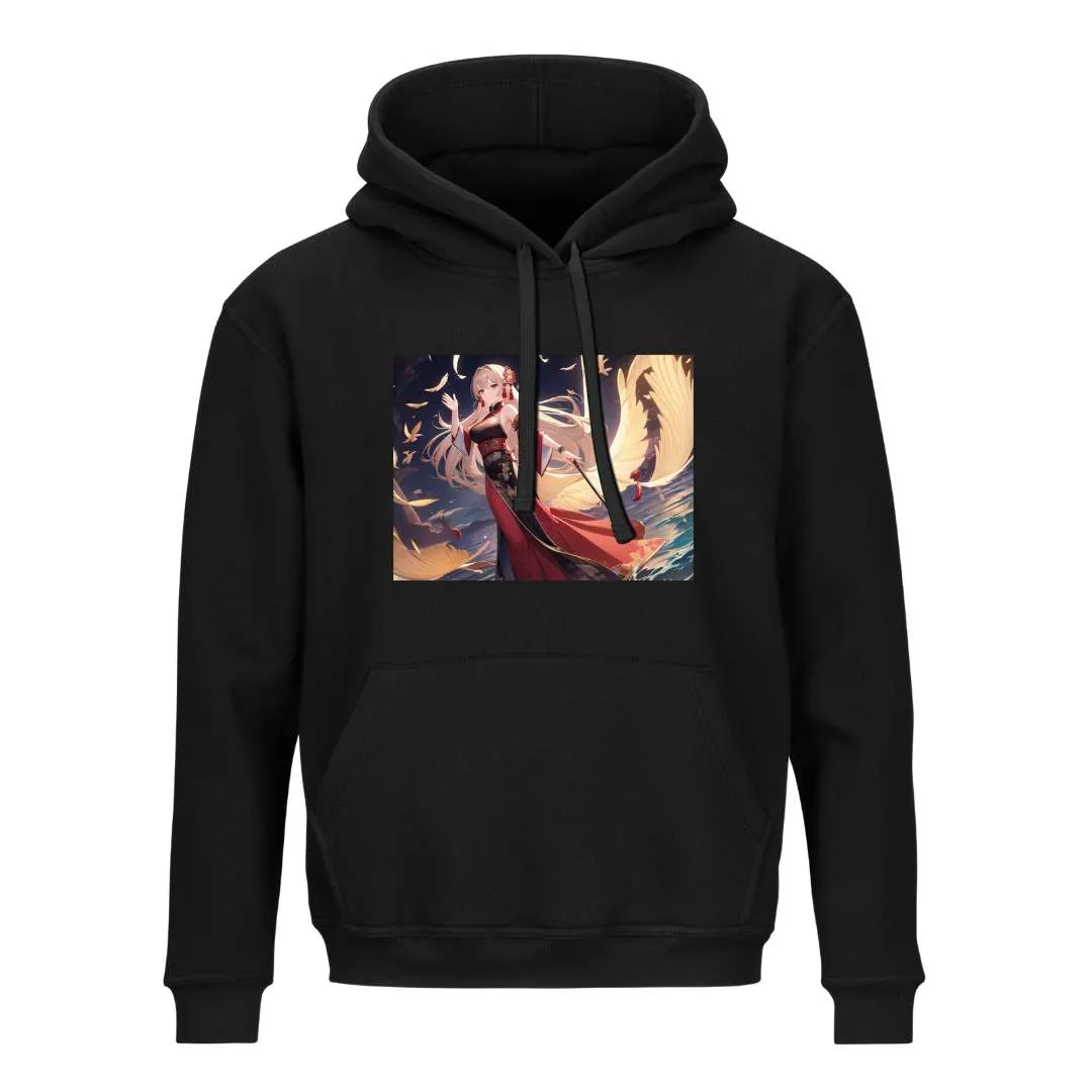 Bold Cartoon Style Hoodie