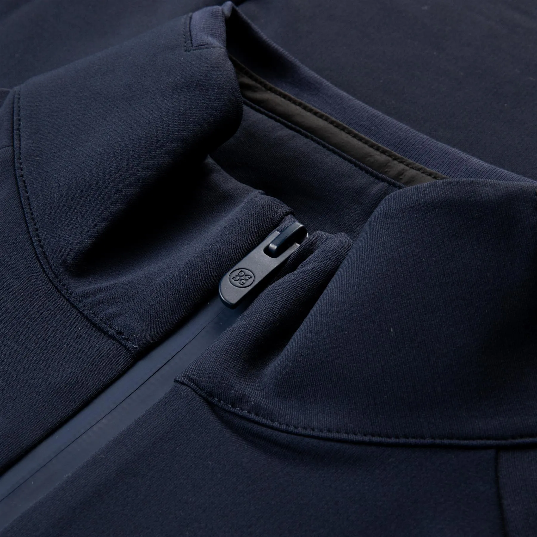 Brushed Back Tech Quarter Zip Pullover Twilight - AW24