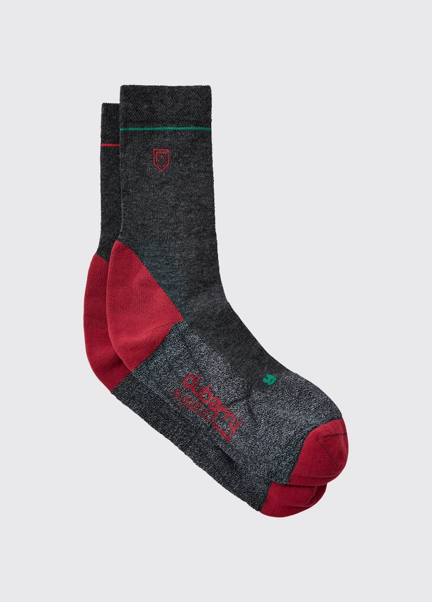 Cadiz Short Sailing Socks, Moisture Wicking/Quick Drying/Insulated - Graphite