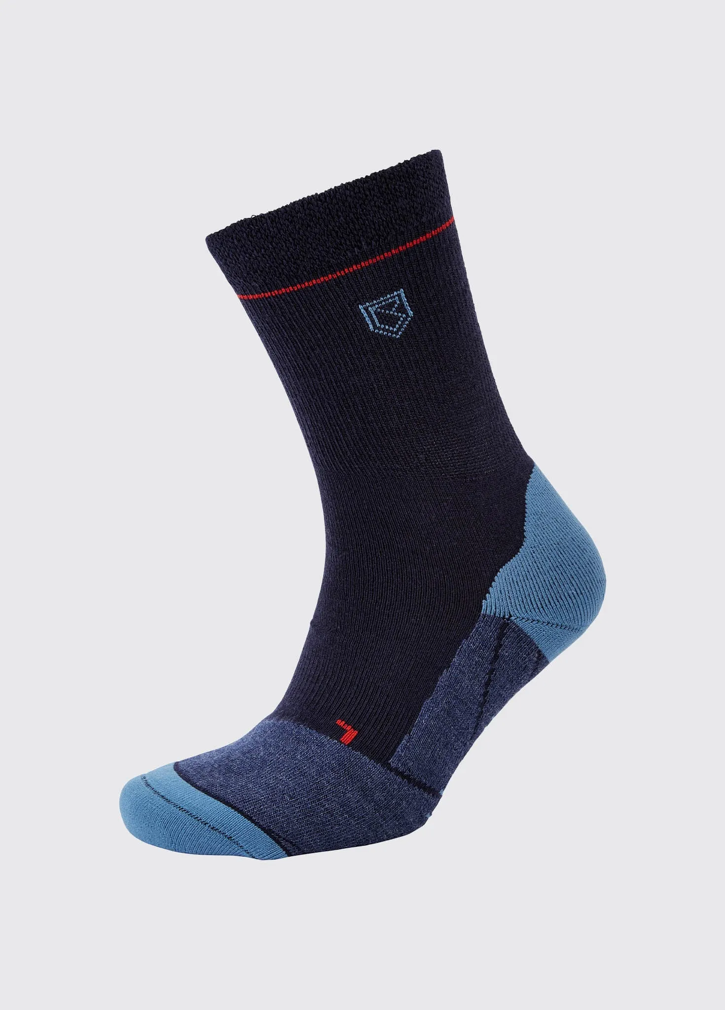 Cadiz Short Sailing Socks, Moisture Wicking/Quick Drying/Insulated - Navy