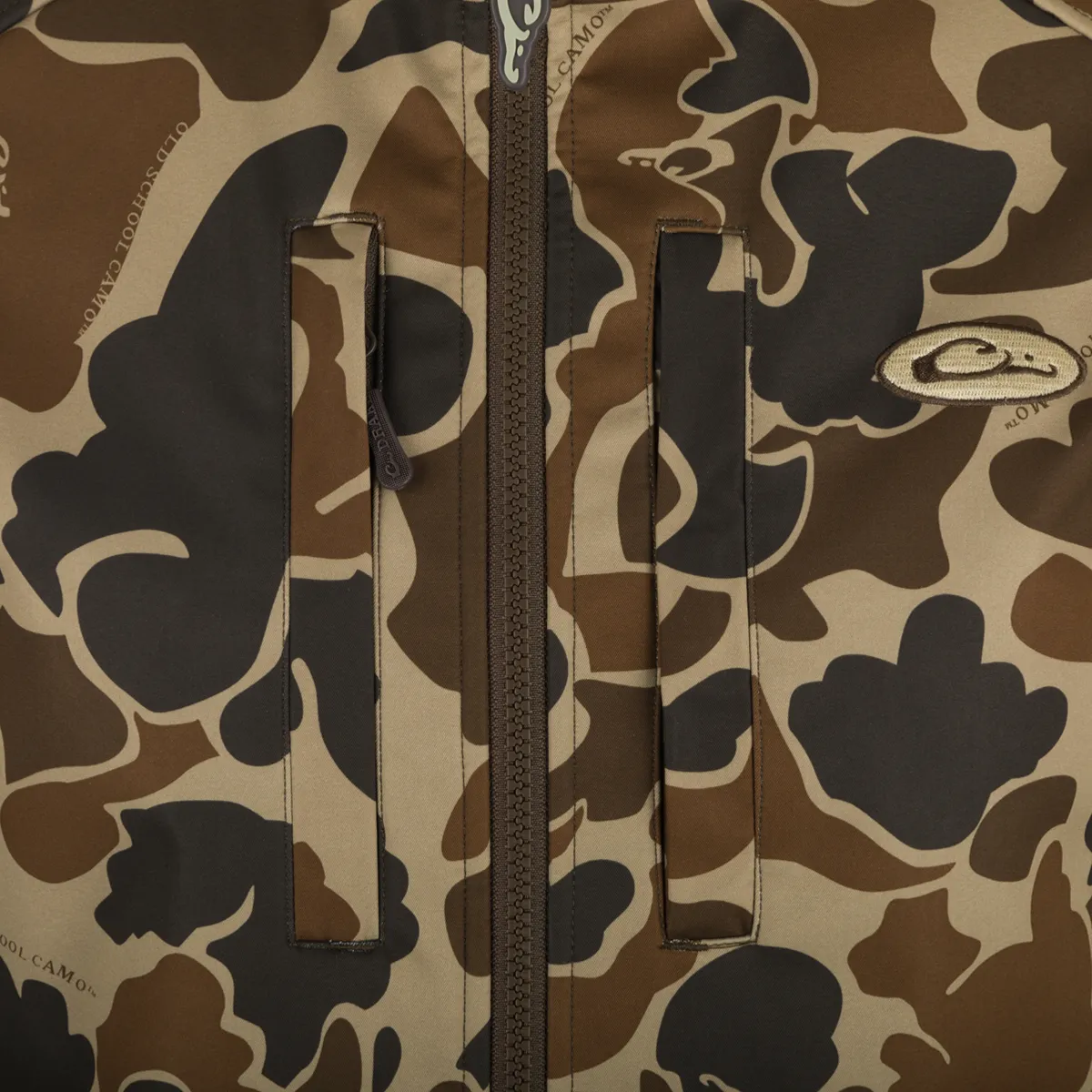 Camo Windproof Softshell Jacket