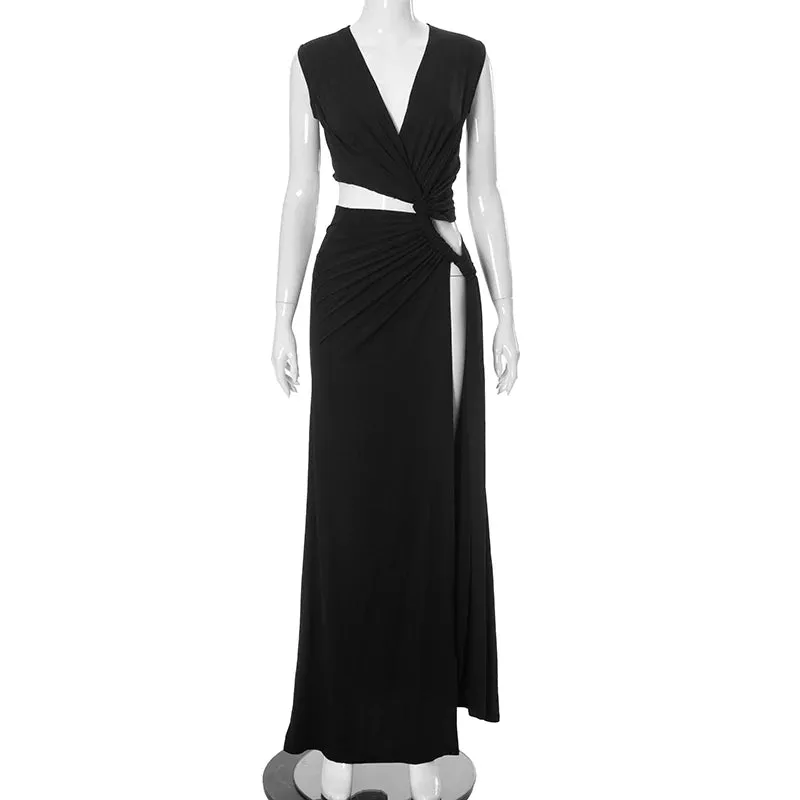 Chic Serenity Maxi Dress