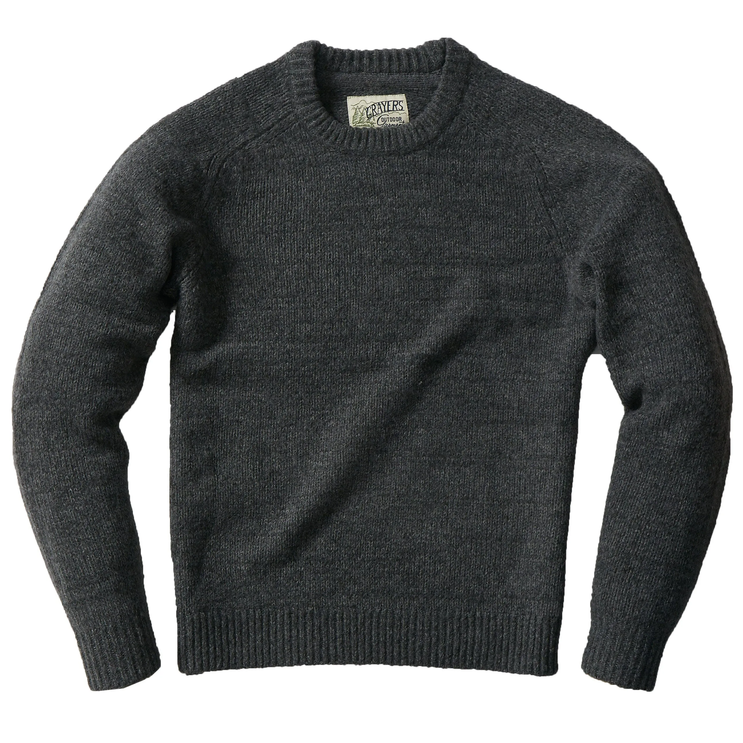 Collegiate Sweater Crew - Charcoal