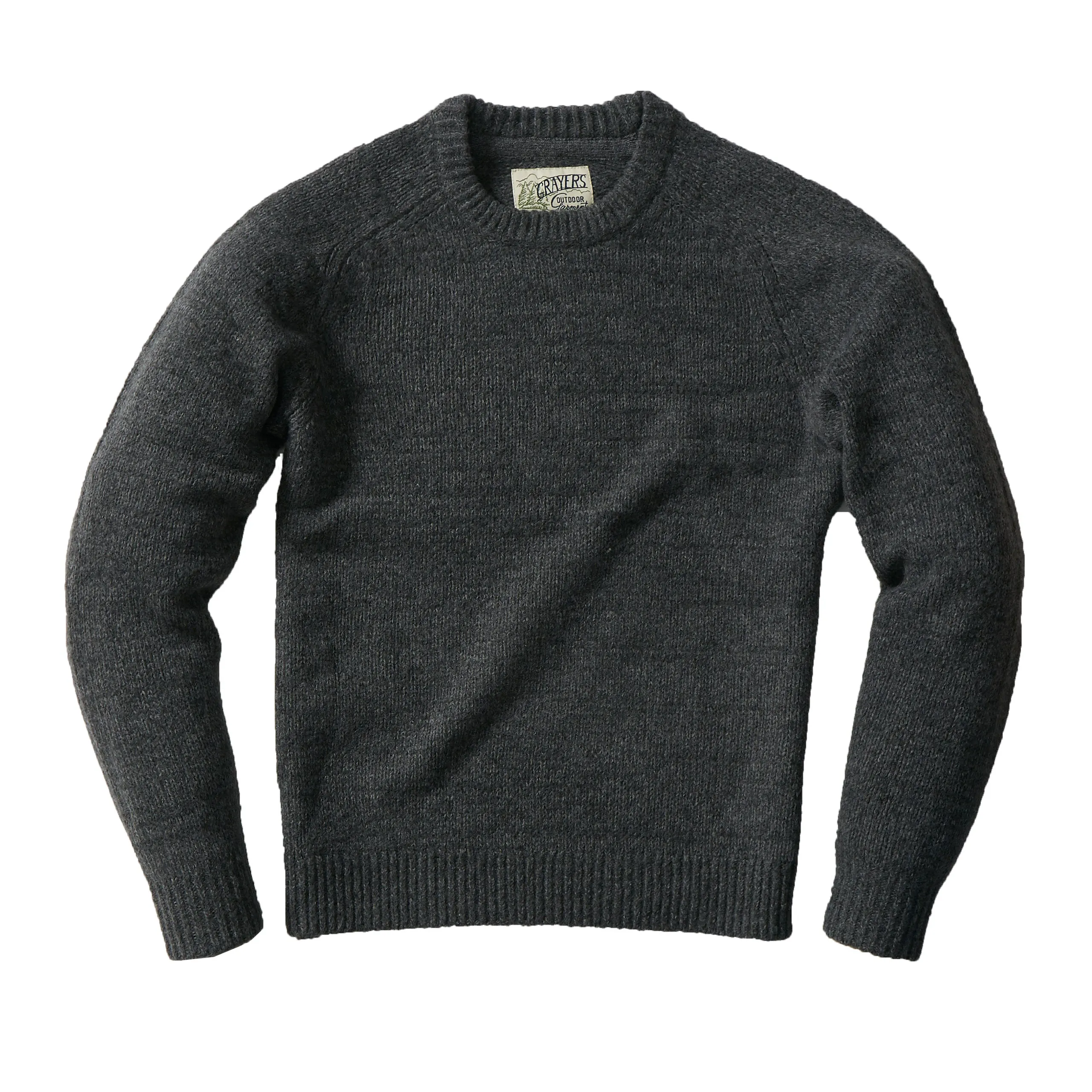 Collegiate Sweater Crew - Charcoal