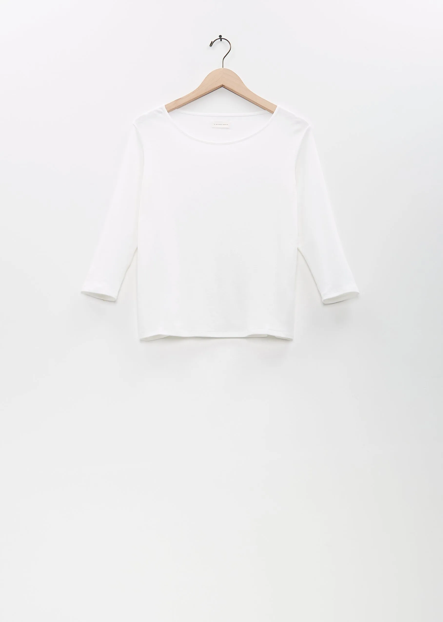 Didion Rib Tee — White