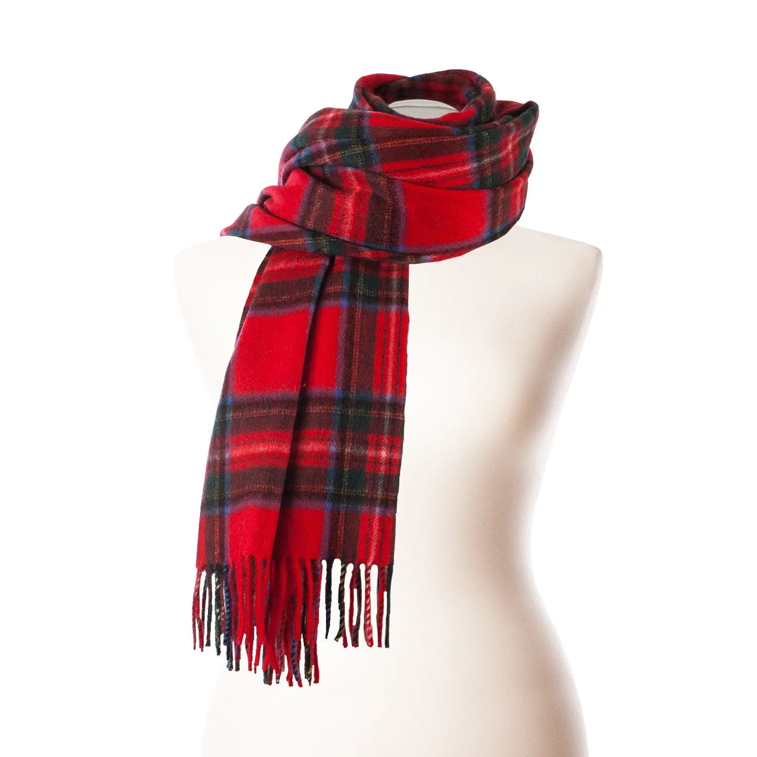 Edinburgh Cashmere Stole  Stewart Royal