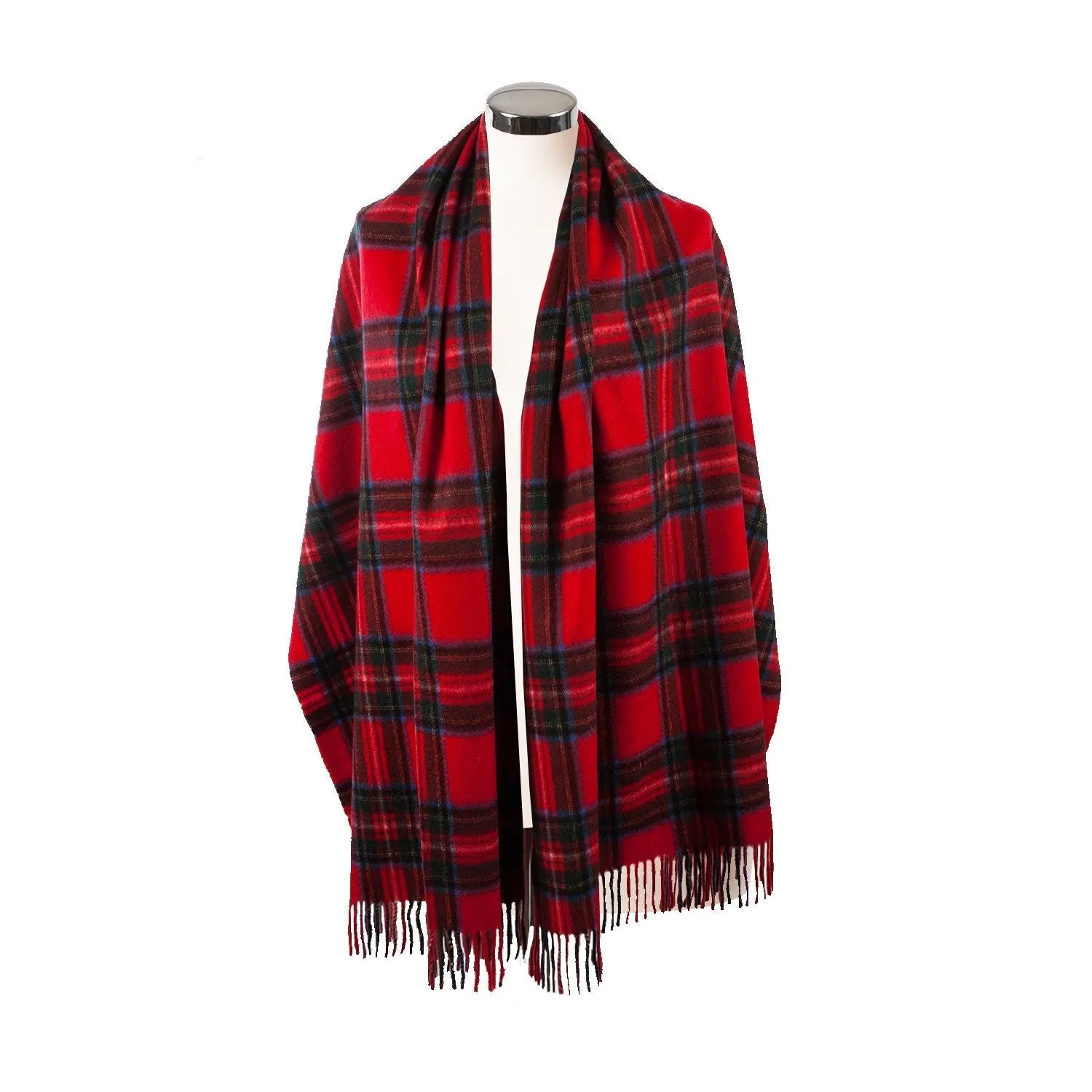 Edinburgh Cashmere Stole  Stewart Royal