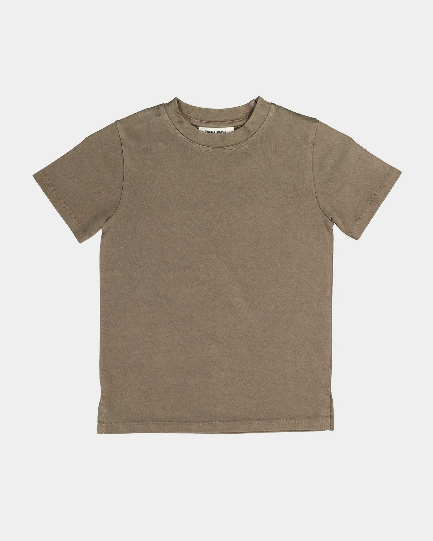 EN ES Kid's Survival T-Shirt Washed Brown