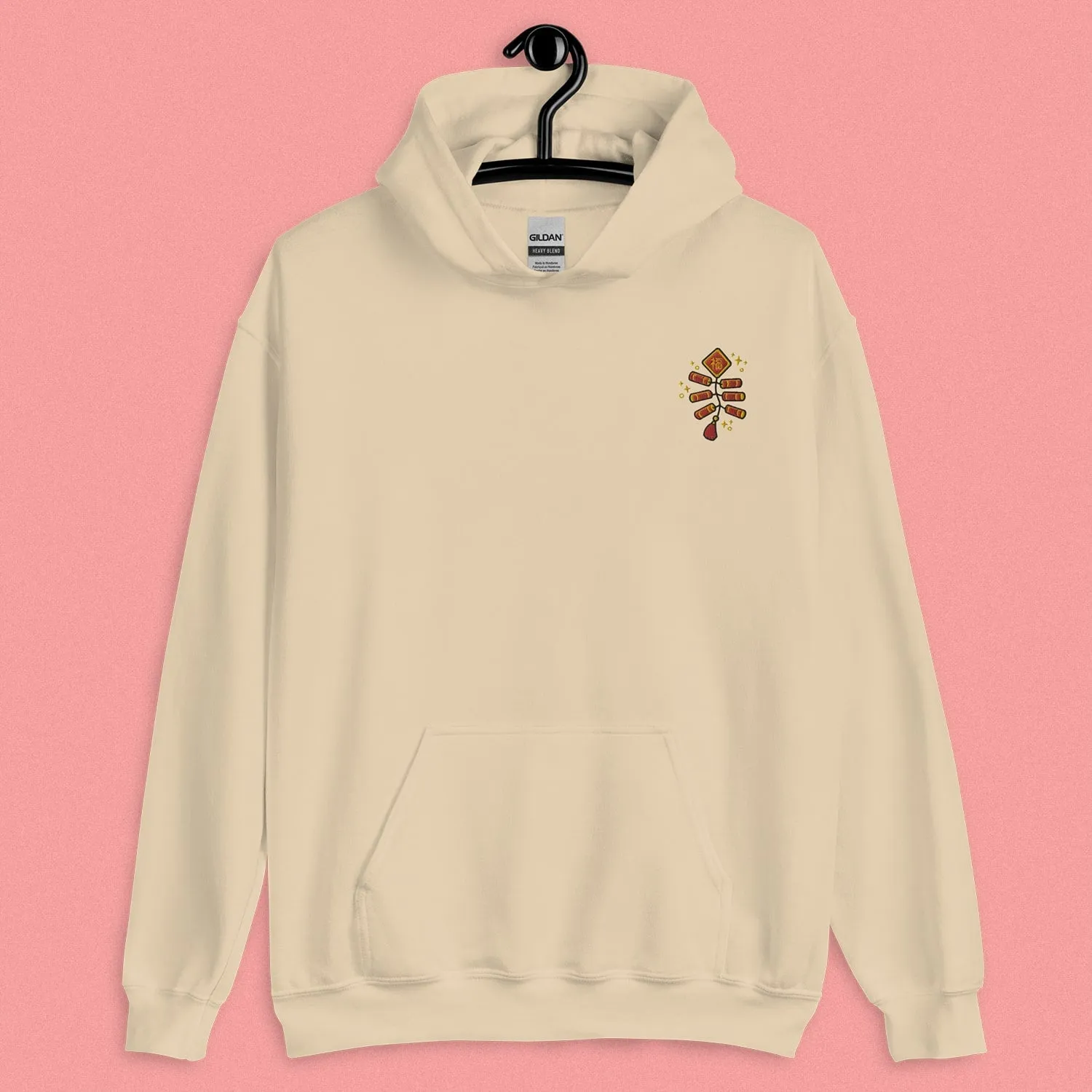 Firecracker Embroidered Hoodie