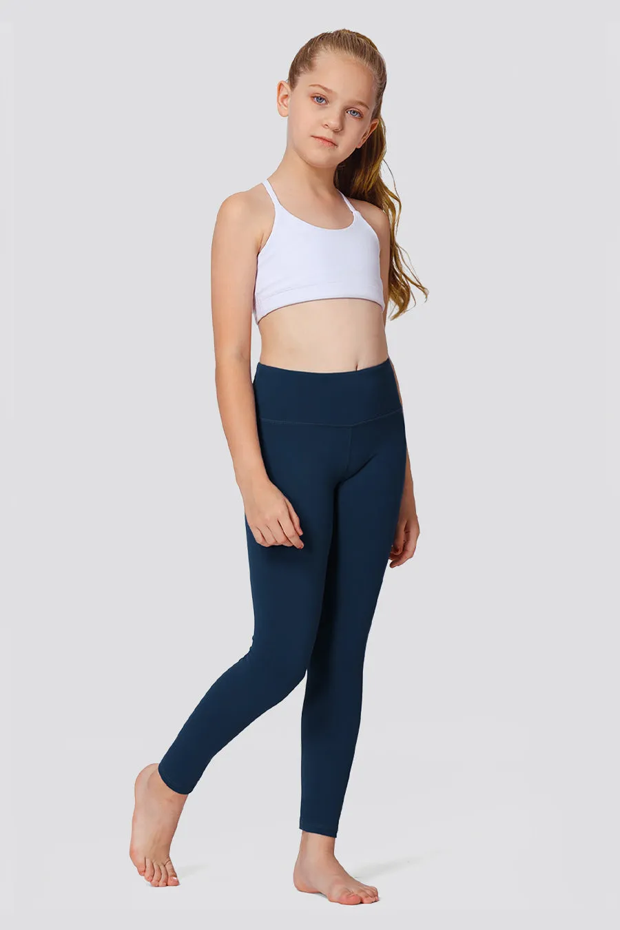 Girl's Luxuriously Workout Leggings 2-pack｜3-Pack｜4-Pack