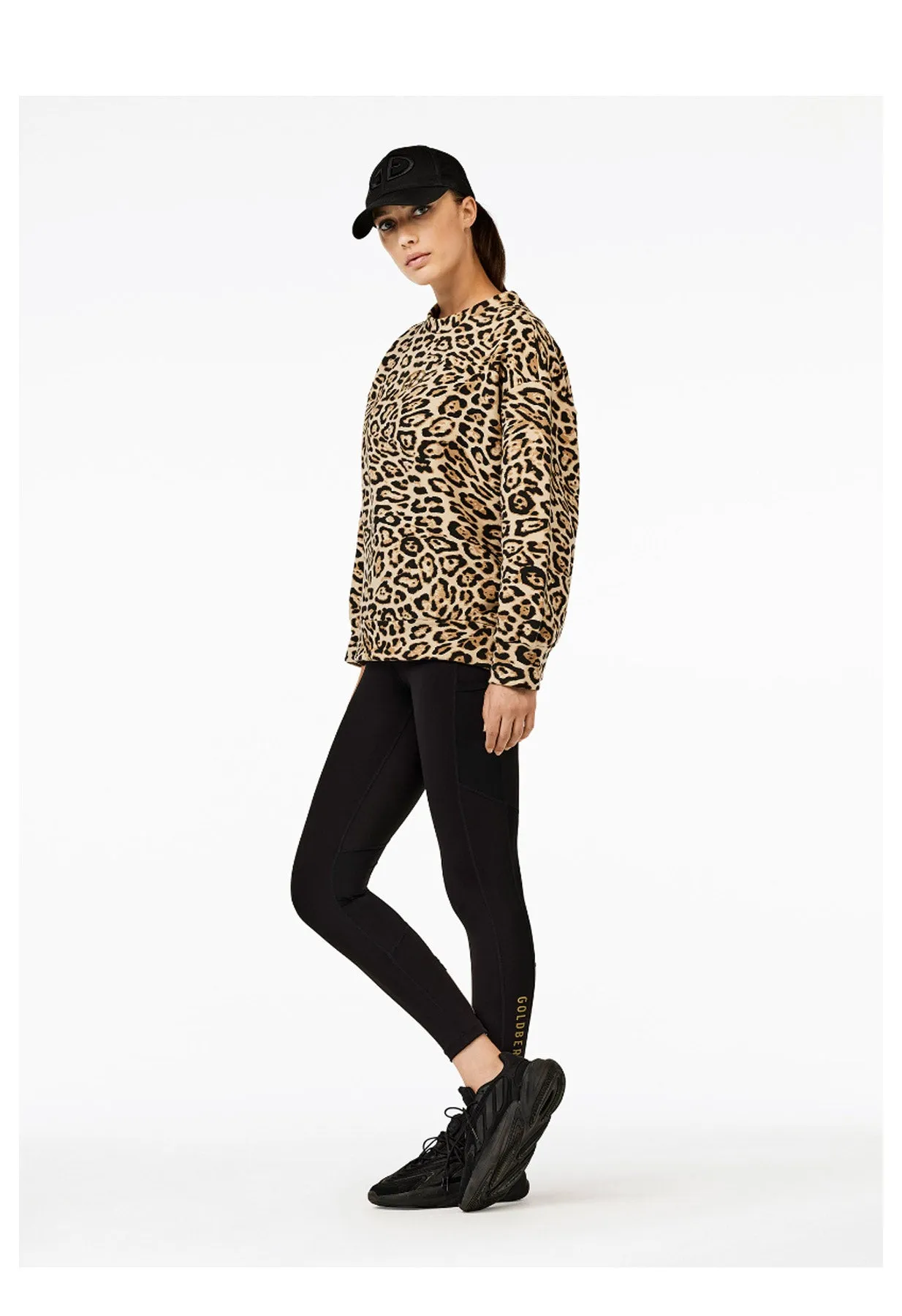 Goldbergh Alister Sweatshirt in Jaguar Print