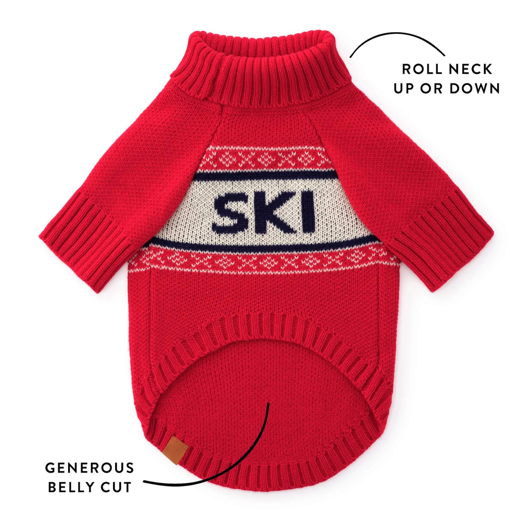 Gray Malin x TFD Après Ski Dog Sweater