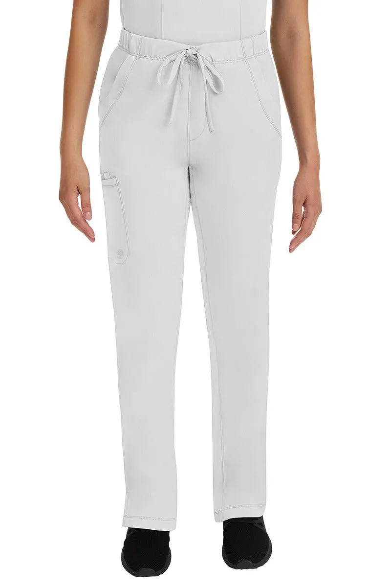 HH Works Women's Scrub Set Monica Top & Petite Rebecca Pant | White