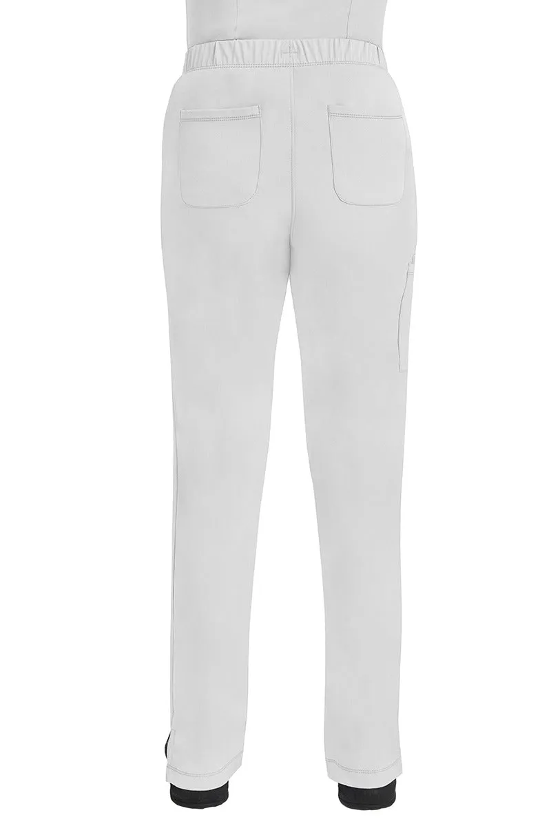 HH Works Women's Scrub Set Monica Top & Petite Rebecca Pant | White