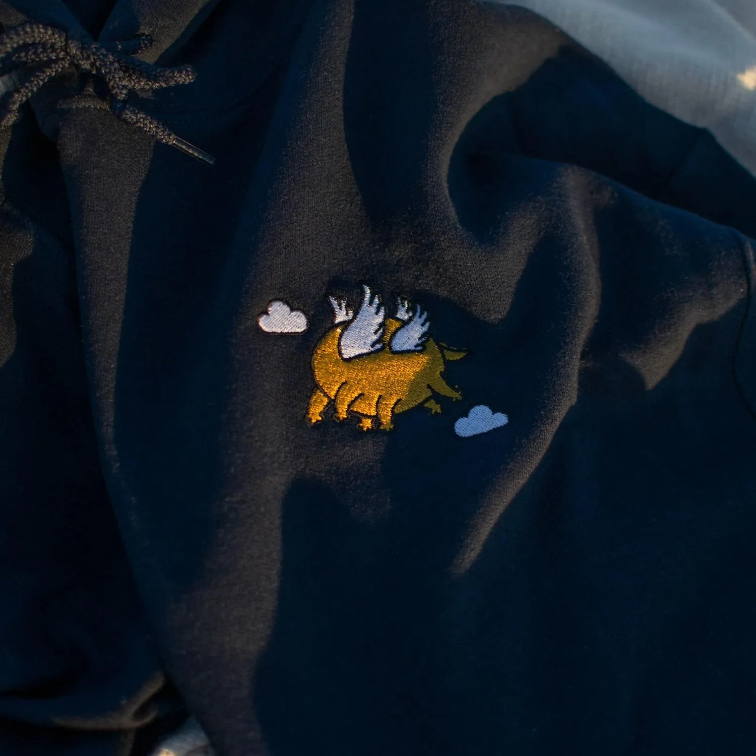 Hundun Embroidered Hoodie