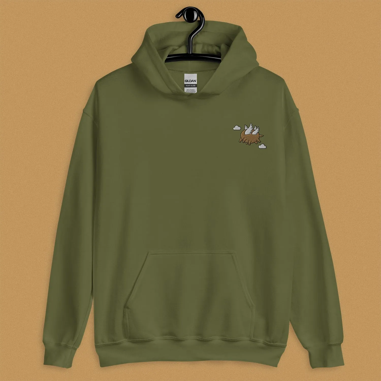 Hundun Embroidered Hoodie