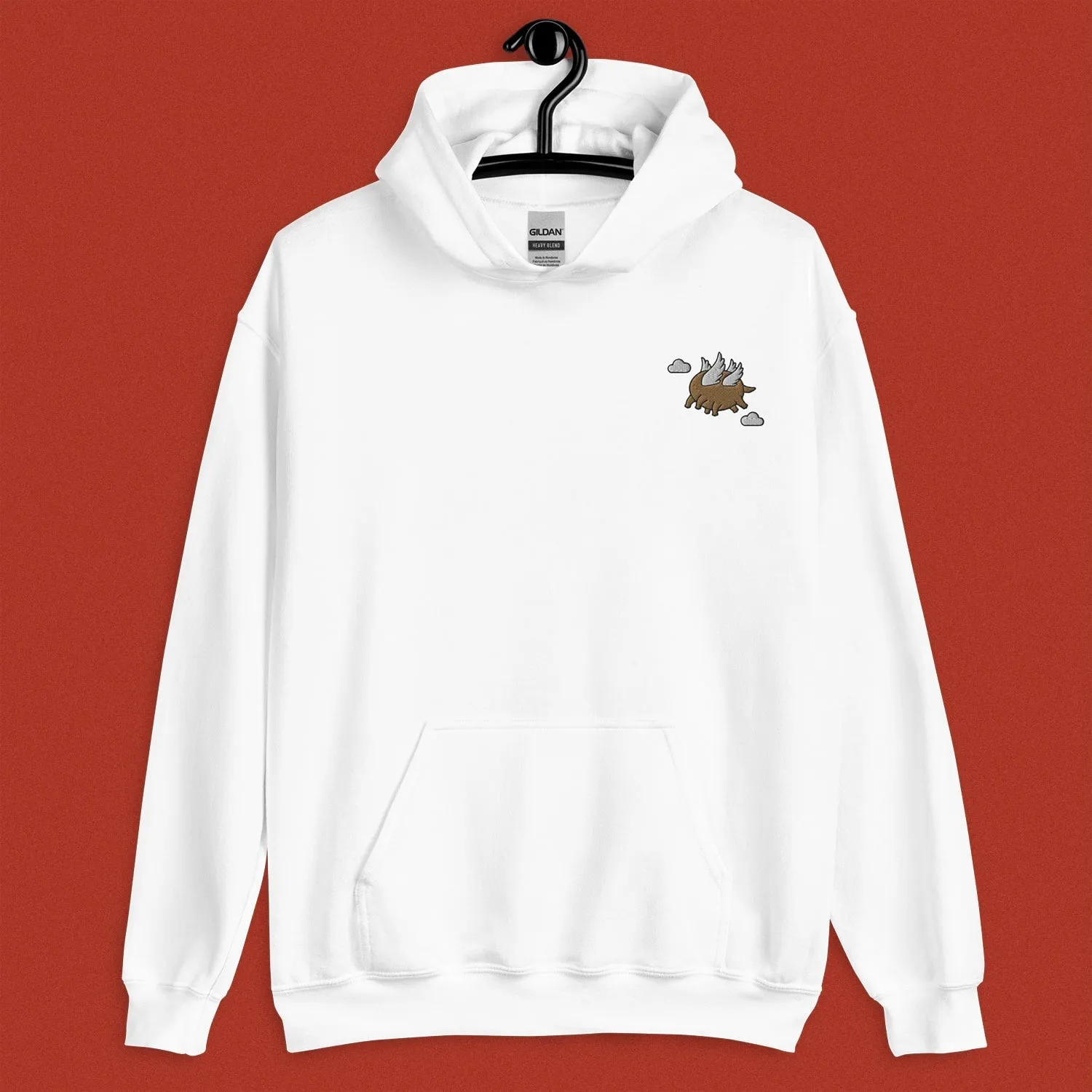 Hundun Embroidered Hoodie