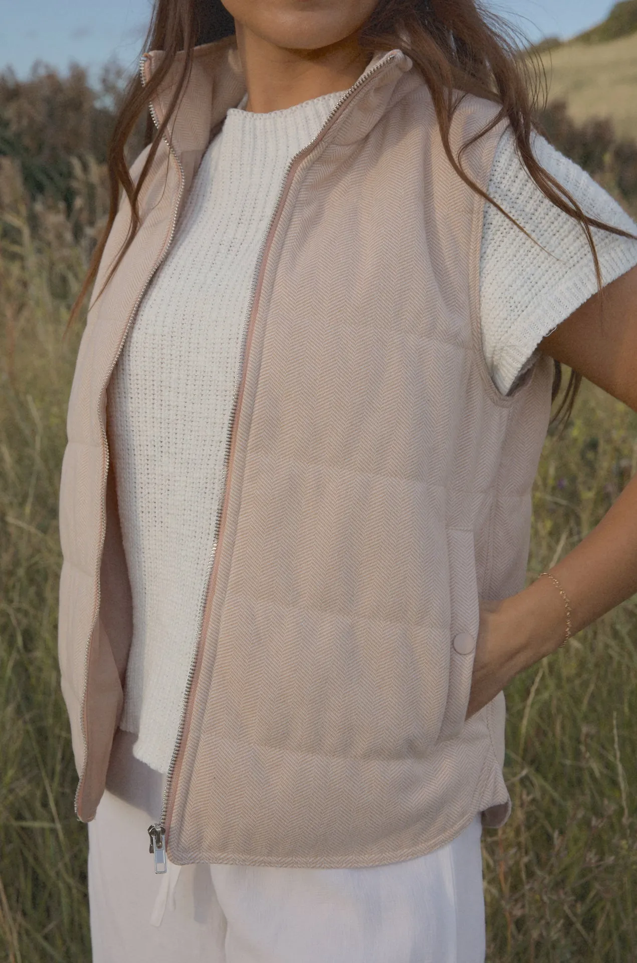 Kaci Taupe Vest