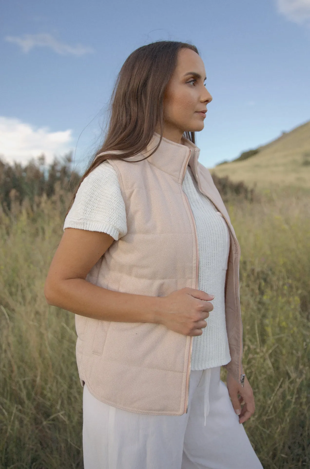 Kaci Taupe Vest