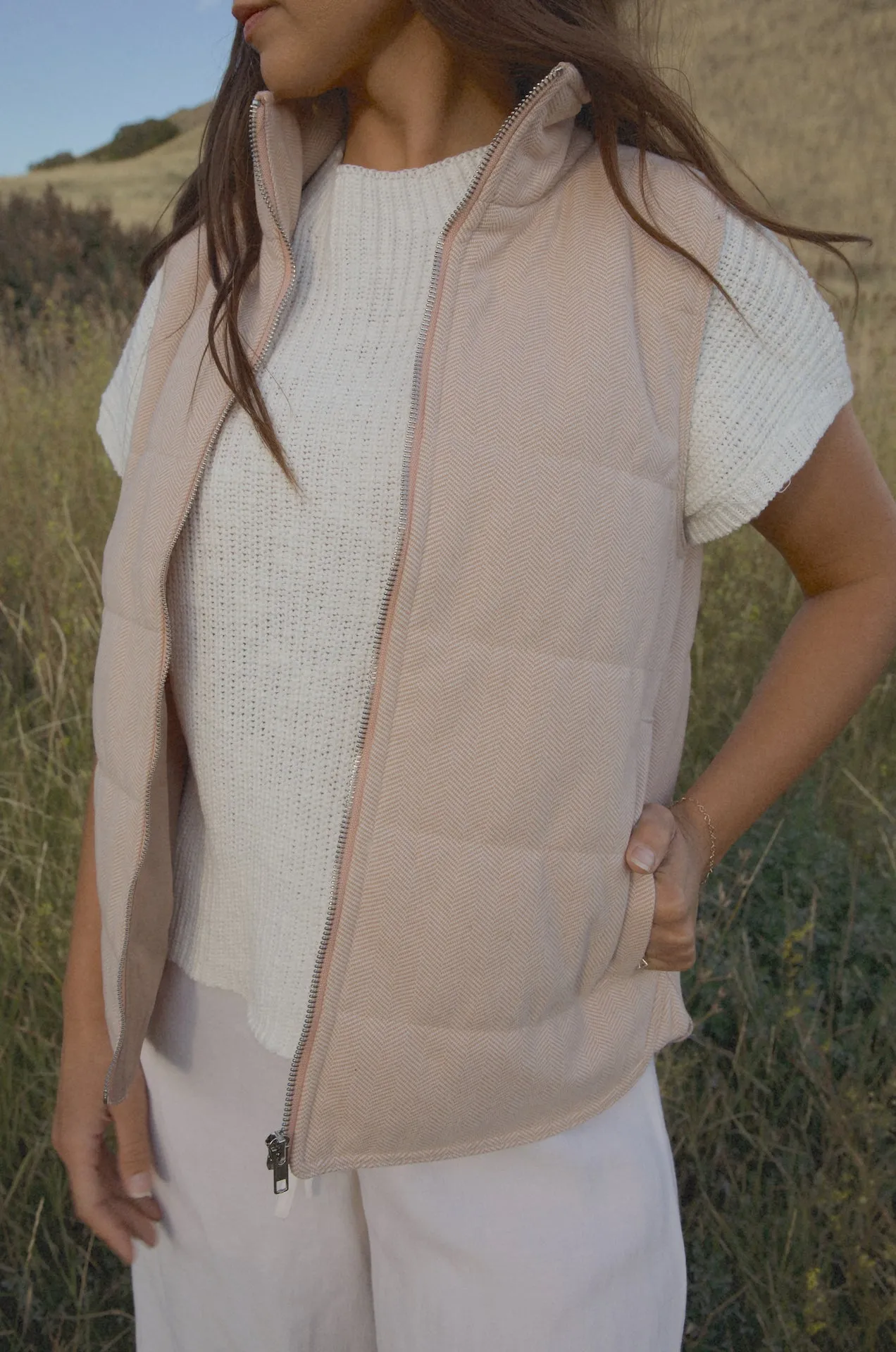 Kaci Taupe Vest