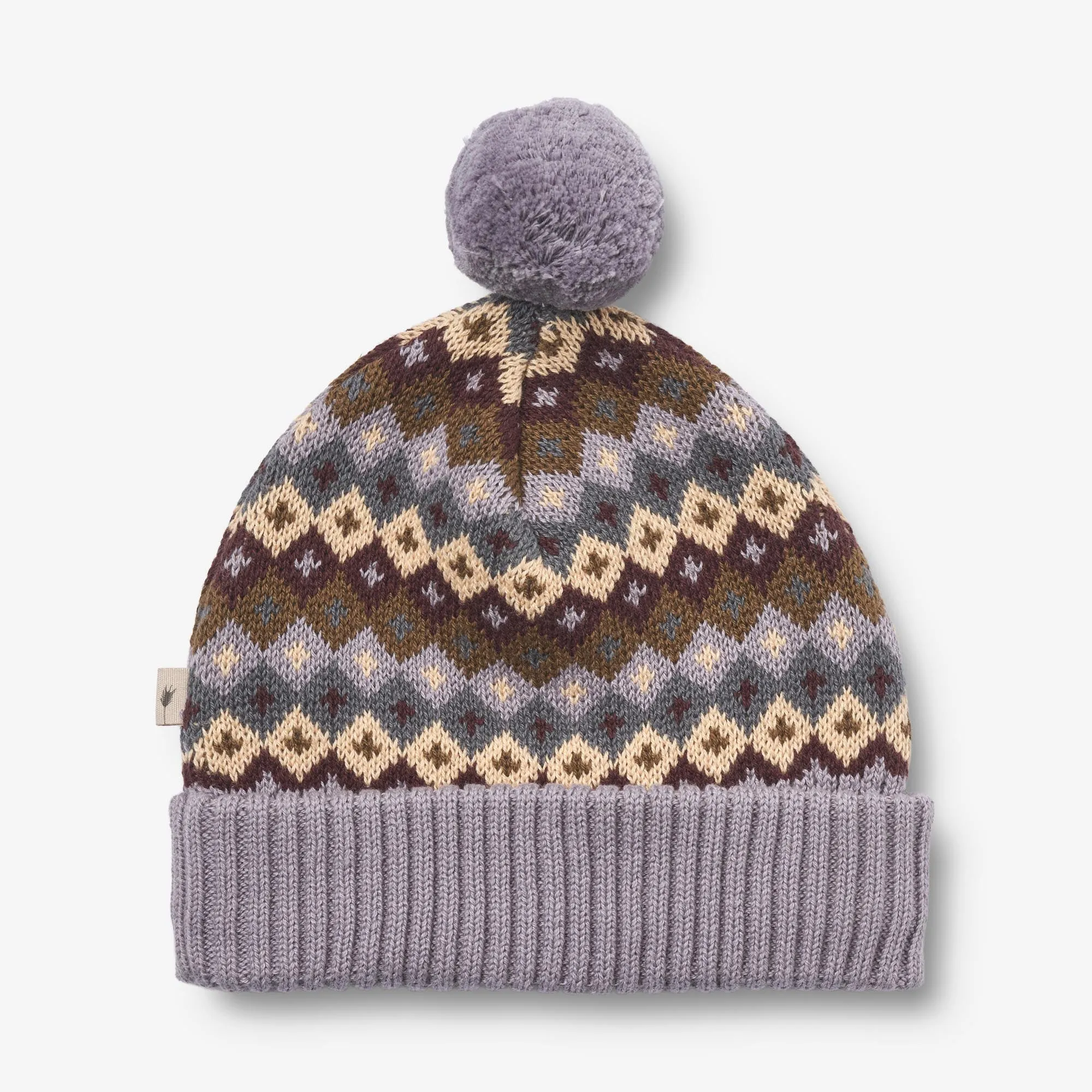 Knit Beanie Nolo - multi lavender