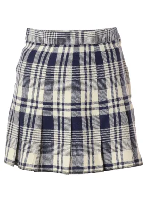 Label Alexa Pleated Mini Skirt