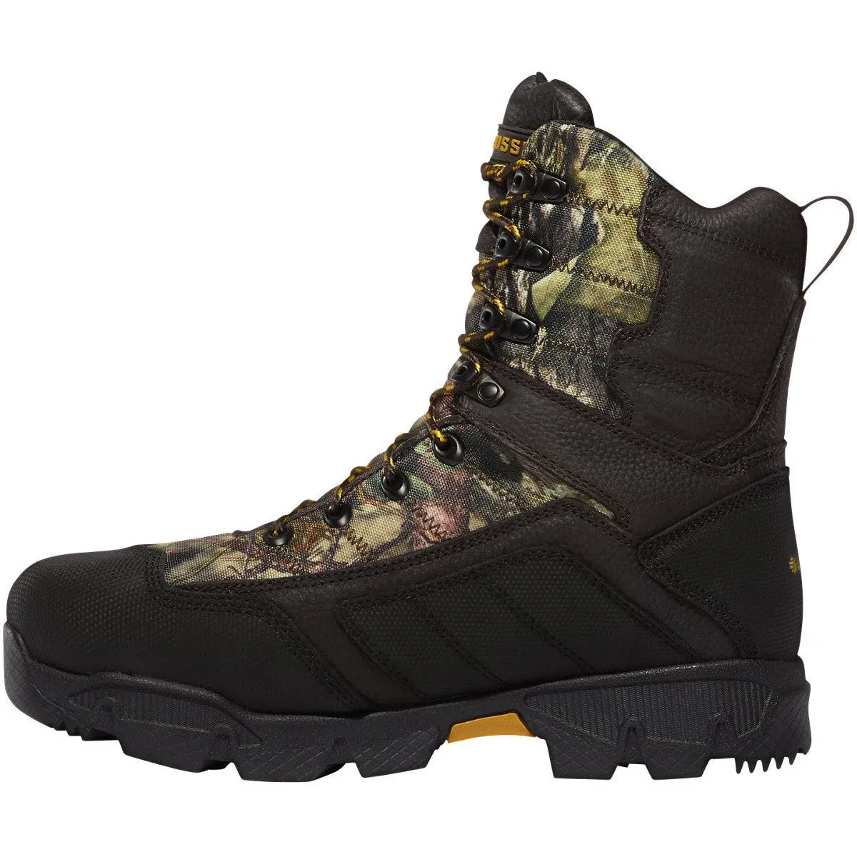 Lacrosse Men's Cold Snap 9" Plain Toe WP 2000G Hunt Boot Mossy Oak 566712