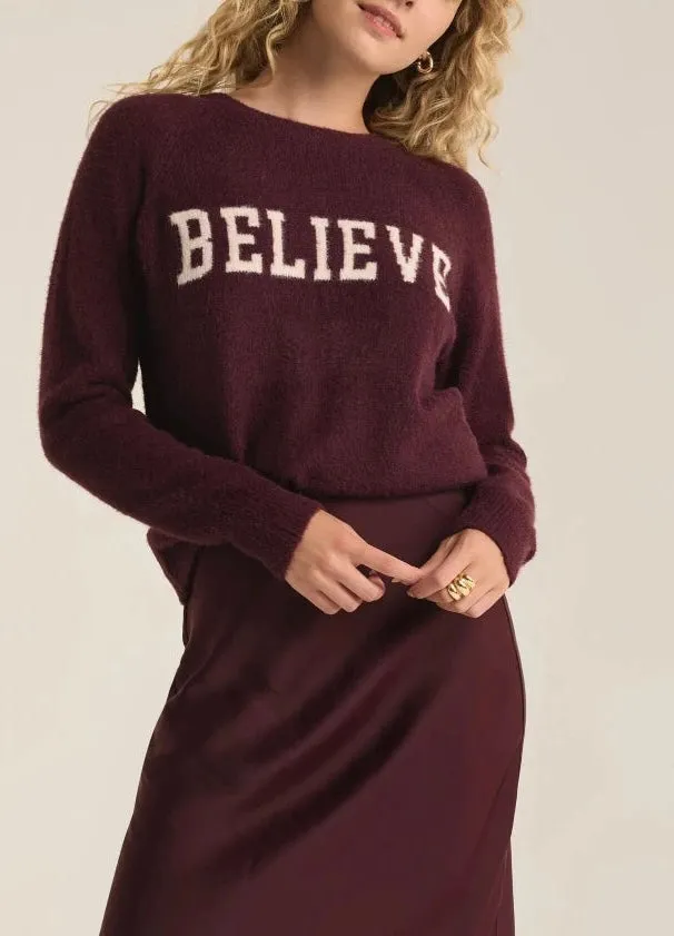 Lizzy Believe Sweater