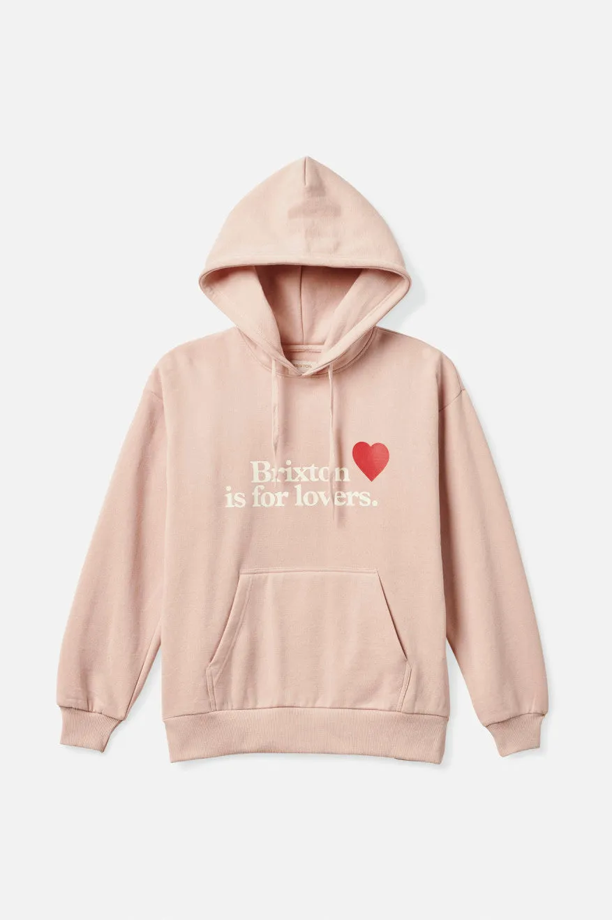 Lovers Hoodie - Rose Dust