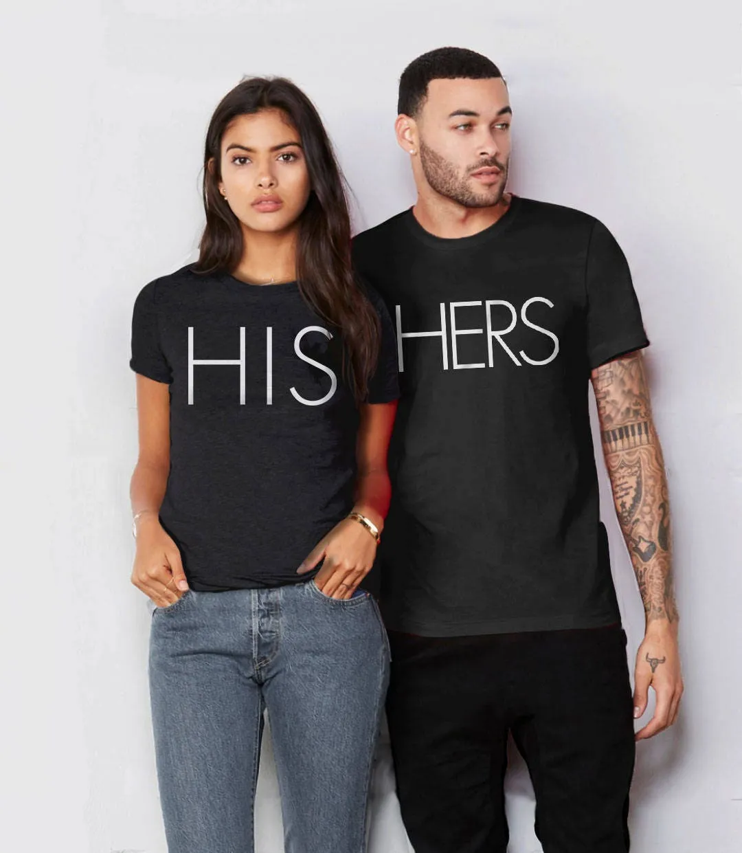 Matching His and Hers Couple Shirts