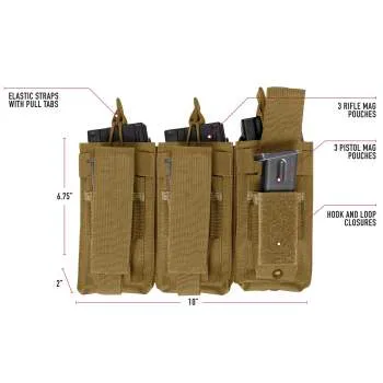 MOLLE Triple Mag Pouch