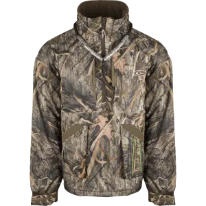 MST Refuge 3.0 Fleece-Lined 1/4 Zip Jacket -Mossy Oak Shadow Grass Habitat