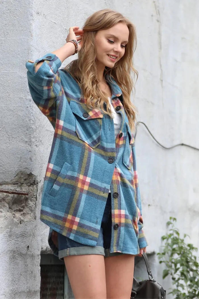 Oversize Plaid Shacket