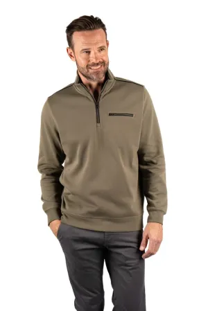 Pre End Mens Jimmy 1/4 Zip Sweatshirt Light Arm