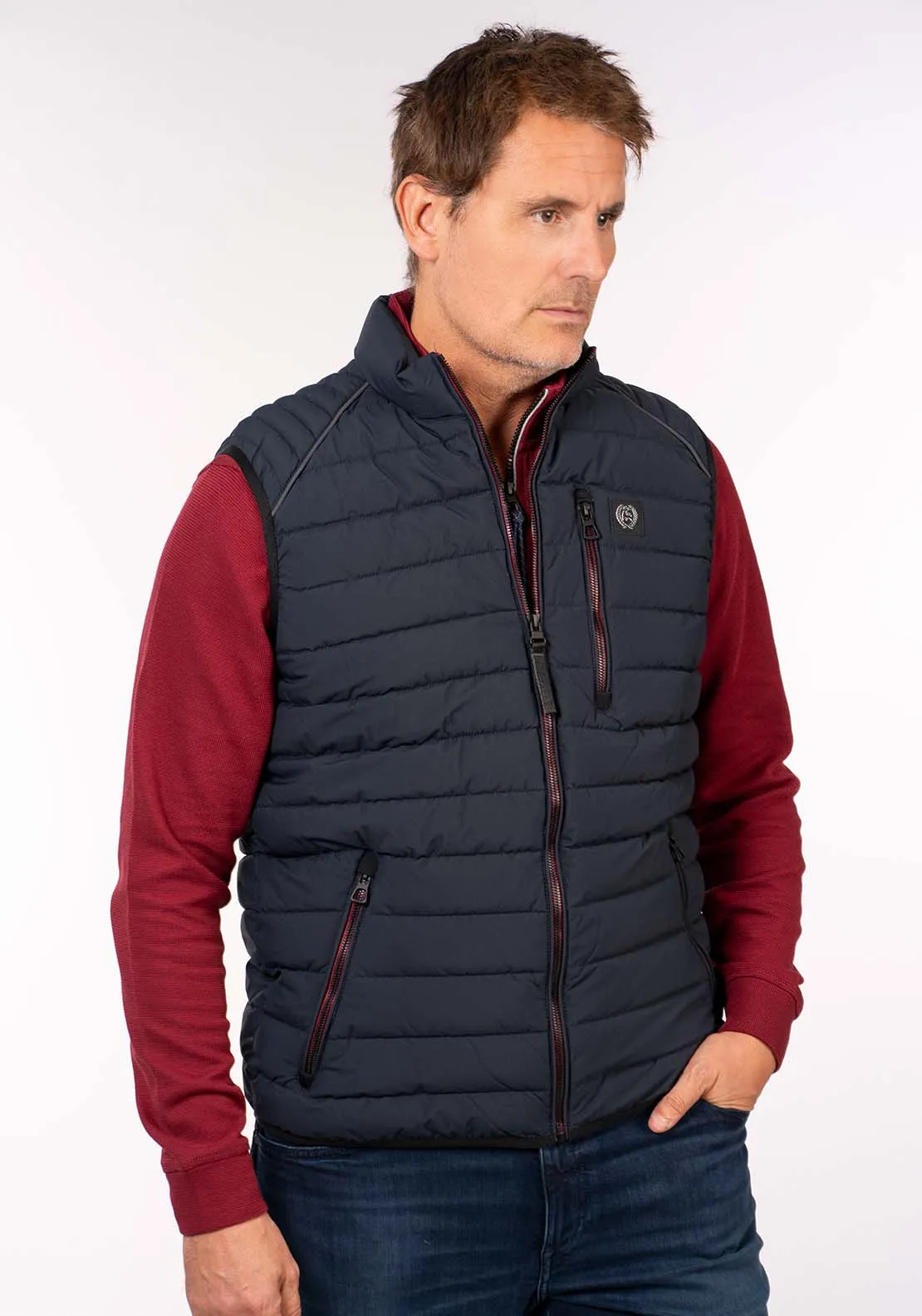 Quilted Gilet - Blue Knight