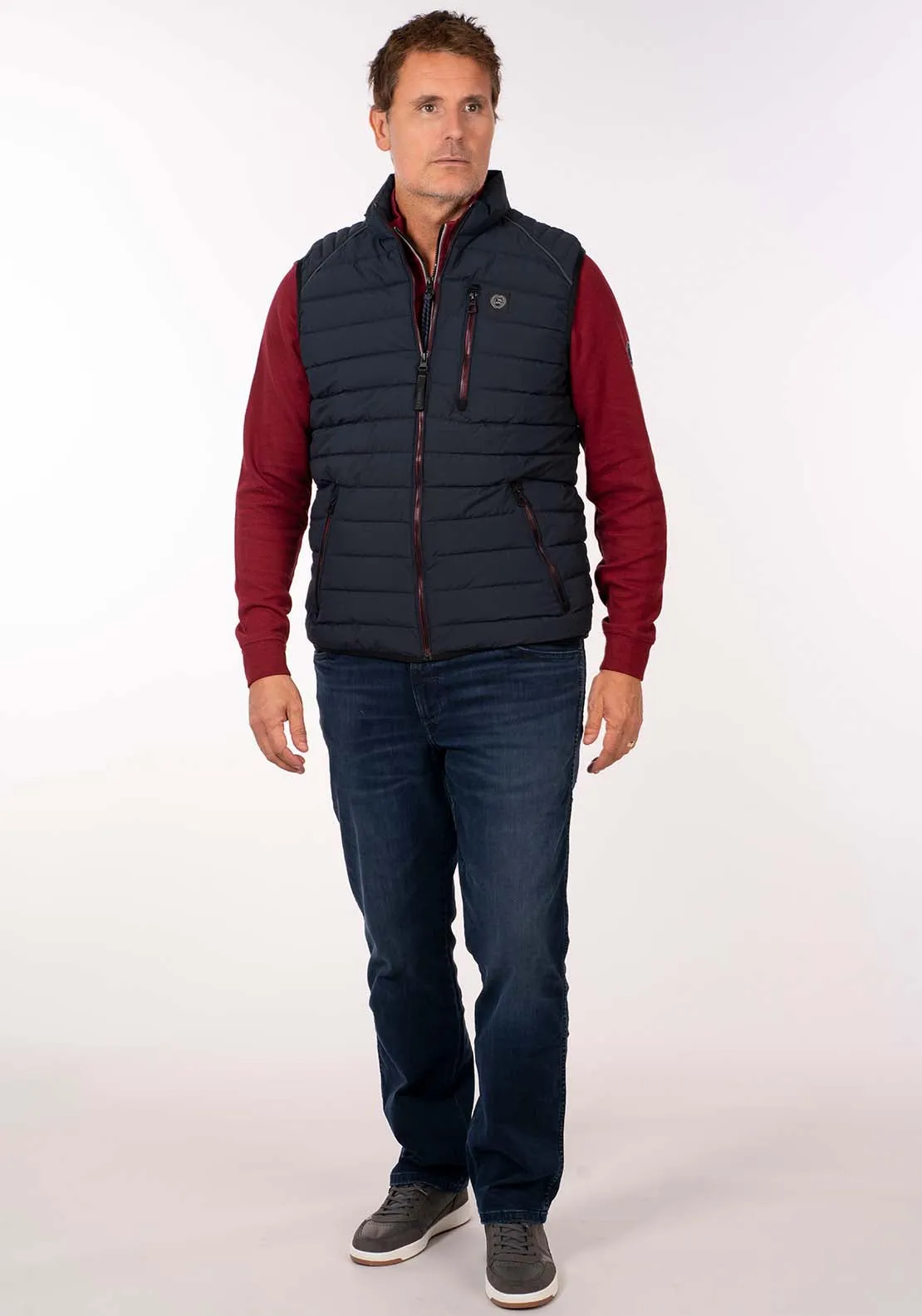 Quilted Gilet - Blue Knight