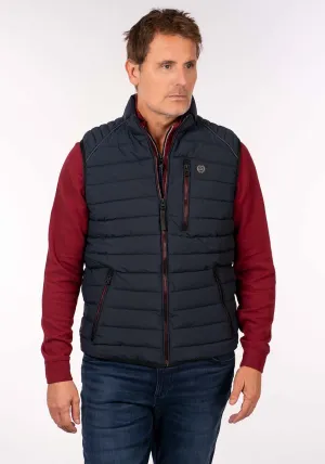 Quilted Gilet - Blue Knight