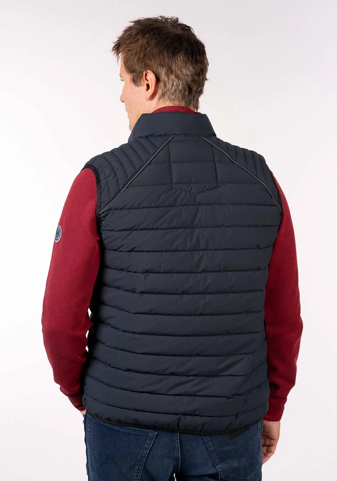 Quilted Gilet - Blue Knight