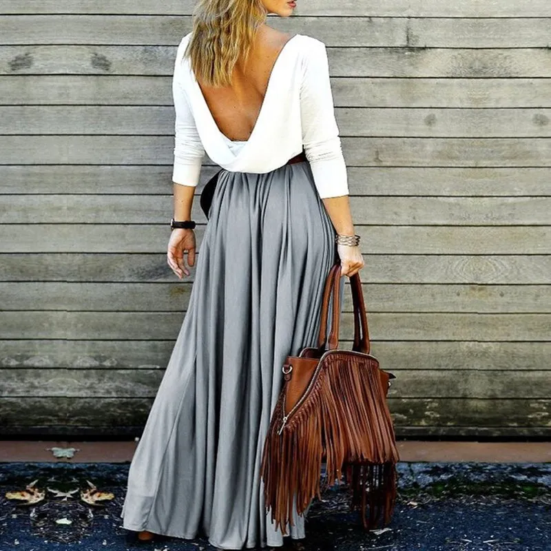 Retro Long Skirt