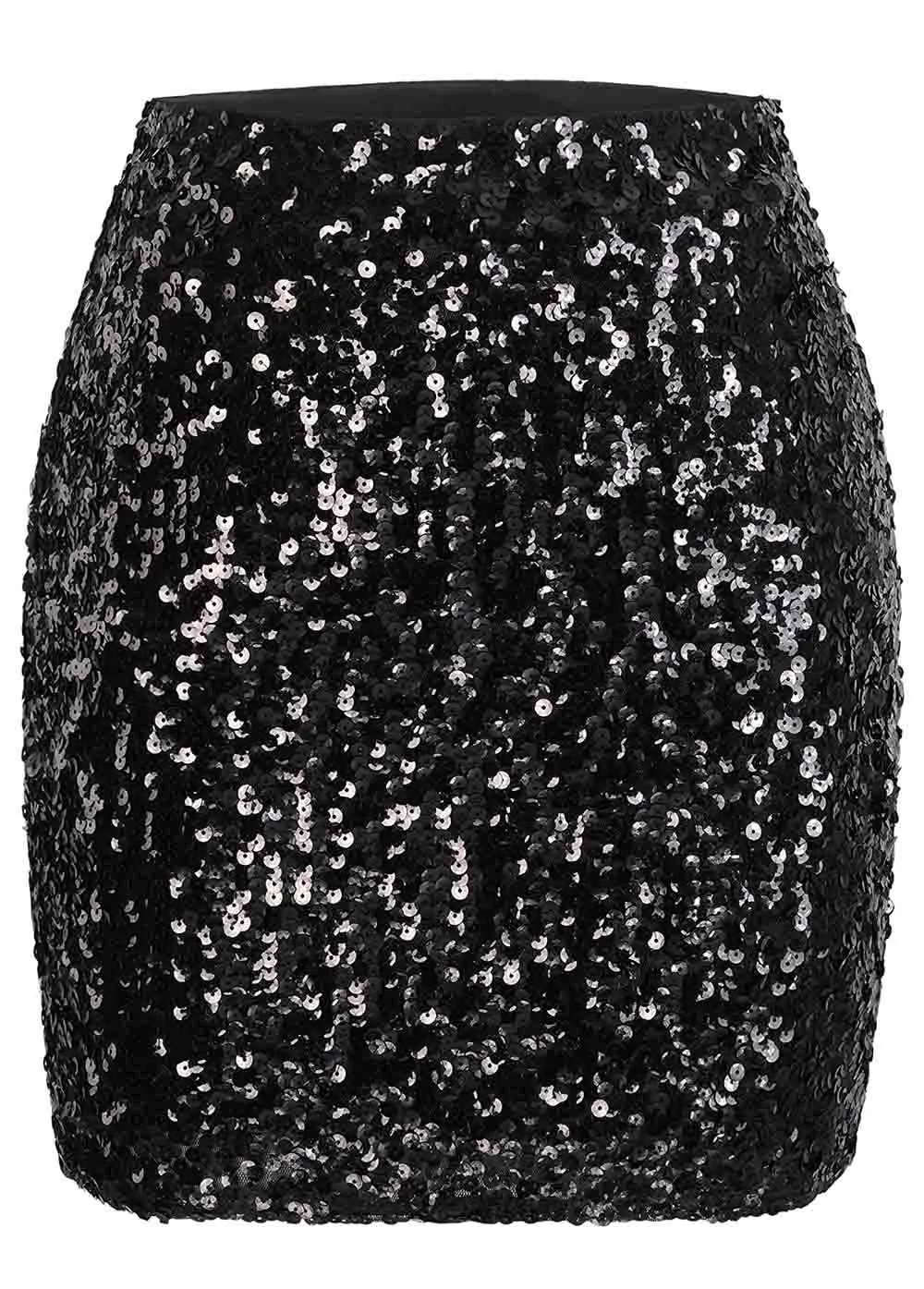 Sequin Sparkle Stretchy Bodycon Mini Skirts