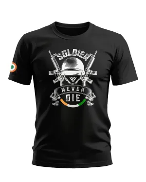 Soldier Never Die Soft Cotton T-shirt