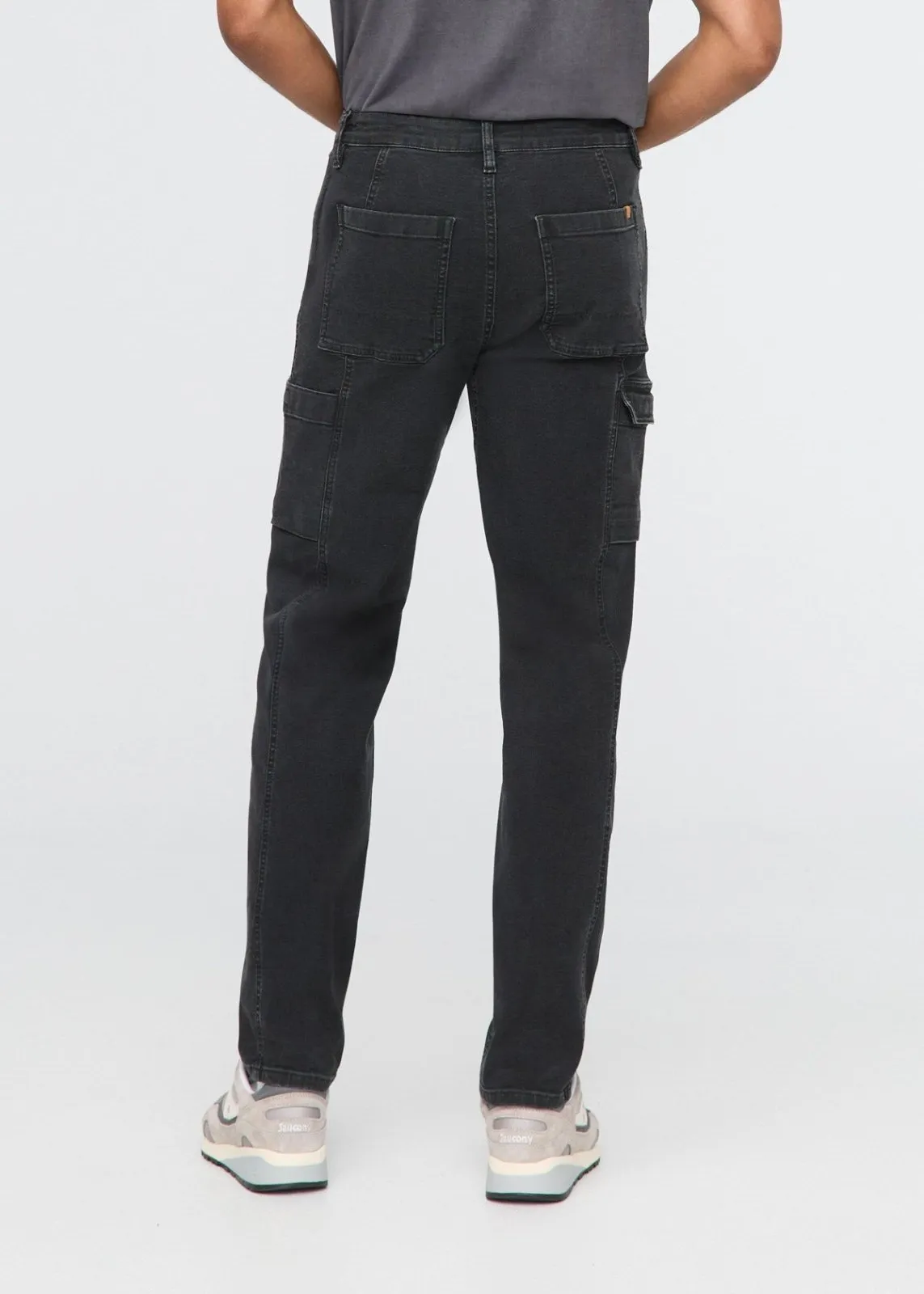 Stretch Canvas 7 Pocket Pant - Black