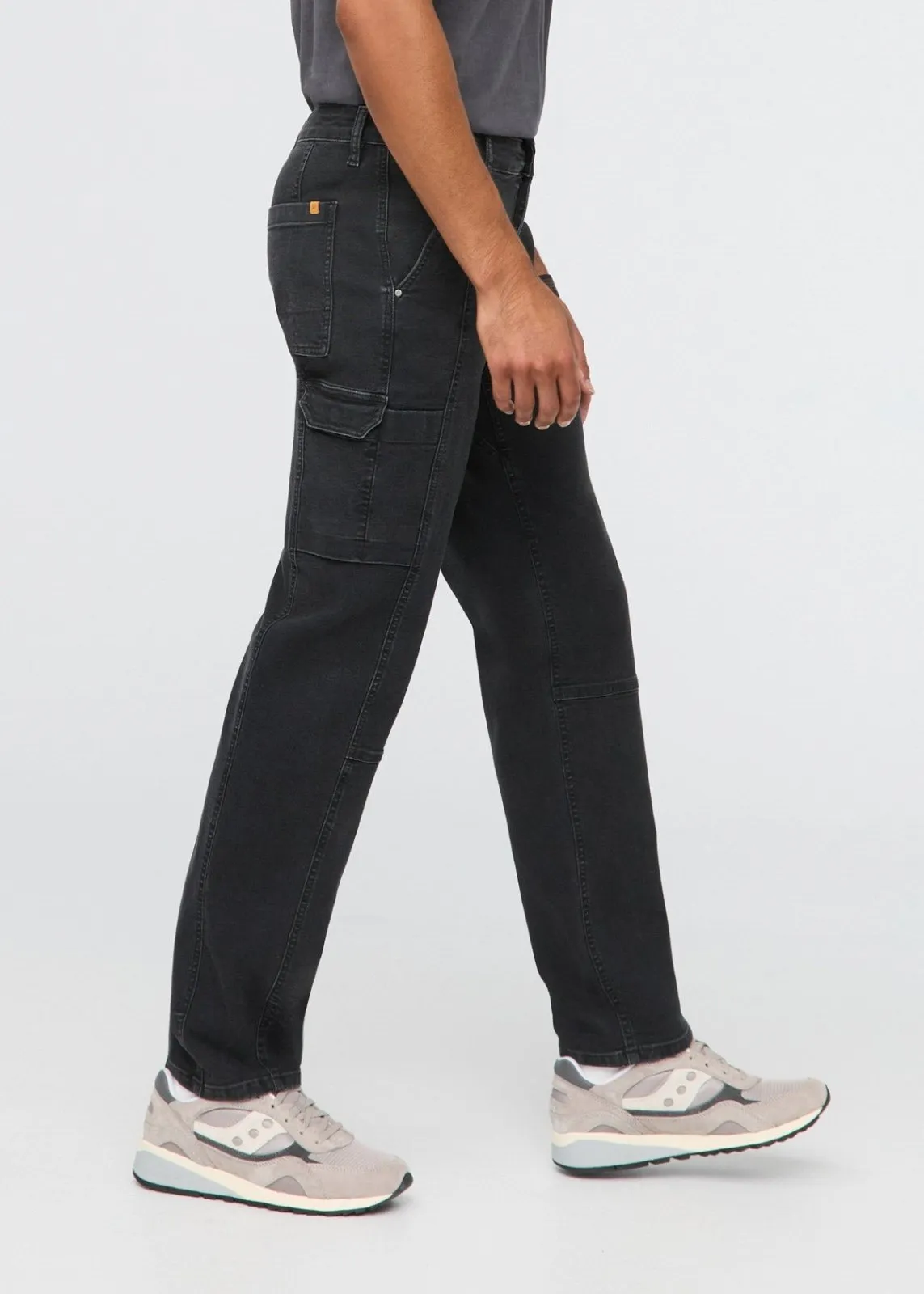 Stretch Canvas 7 Pocket Pant - Black