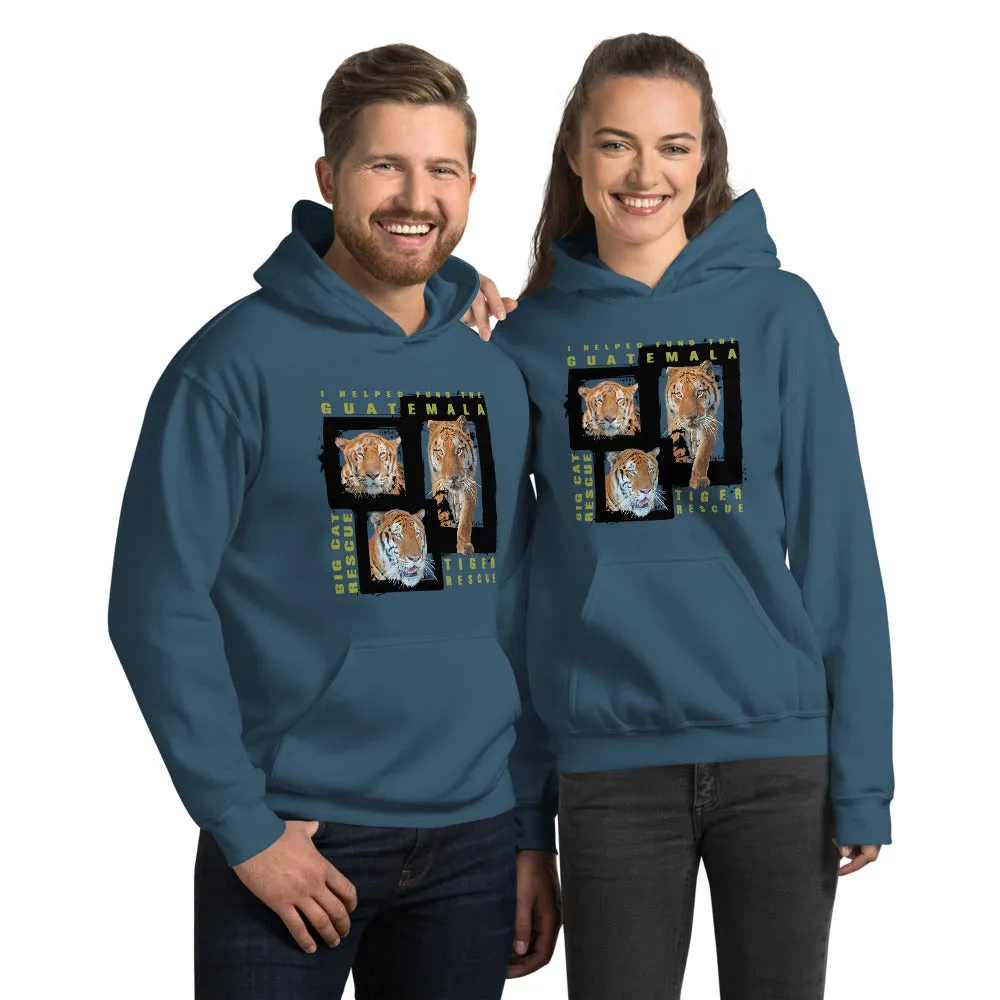 Sweatshirt - Guatemala Tiger Rescue Hoodie (Up to 5x)